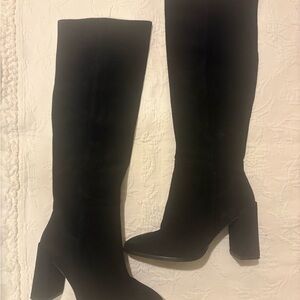 Zara Black Knee length Boots